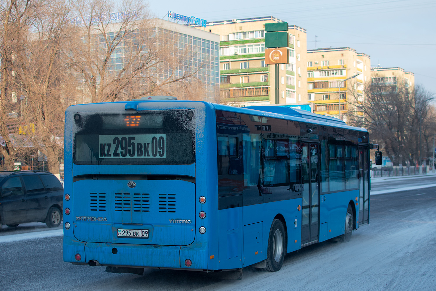 Карагандинская область, Yutong ZK6118HGA (QazTehna) № 295 BK 09