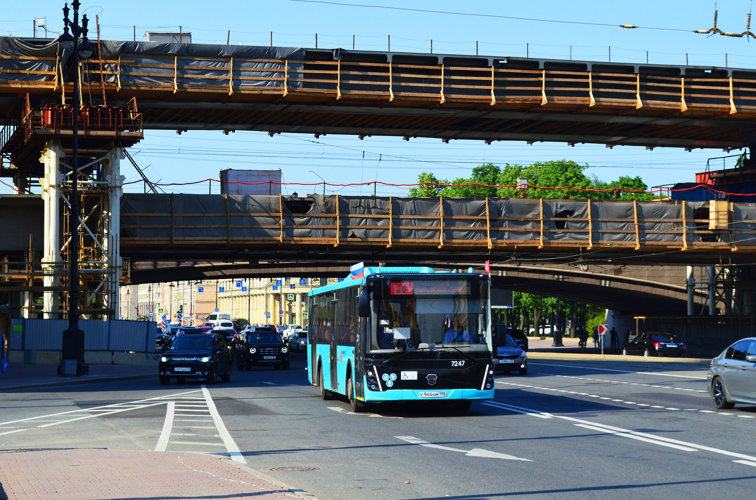 Санкт-Петербург, ЛиАЗ-5292.65 № 7247