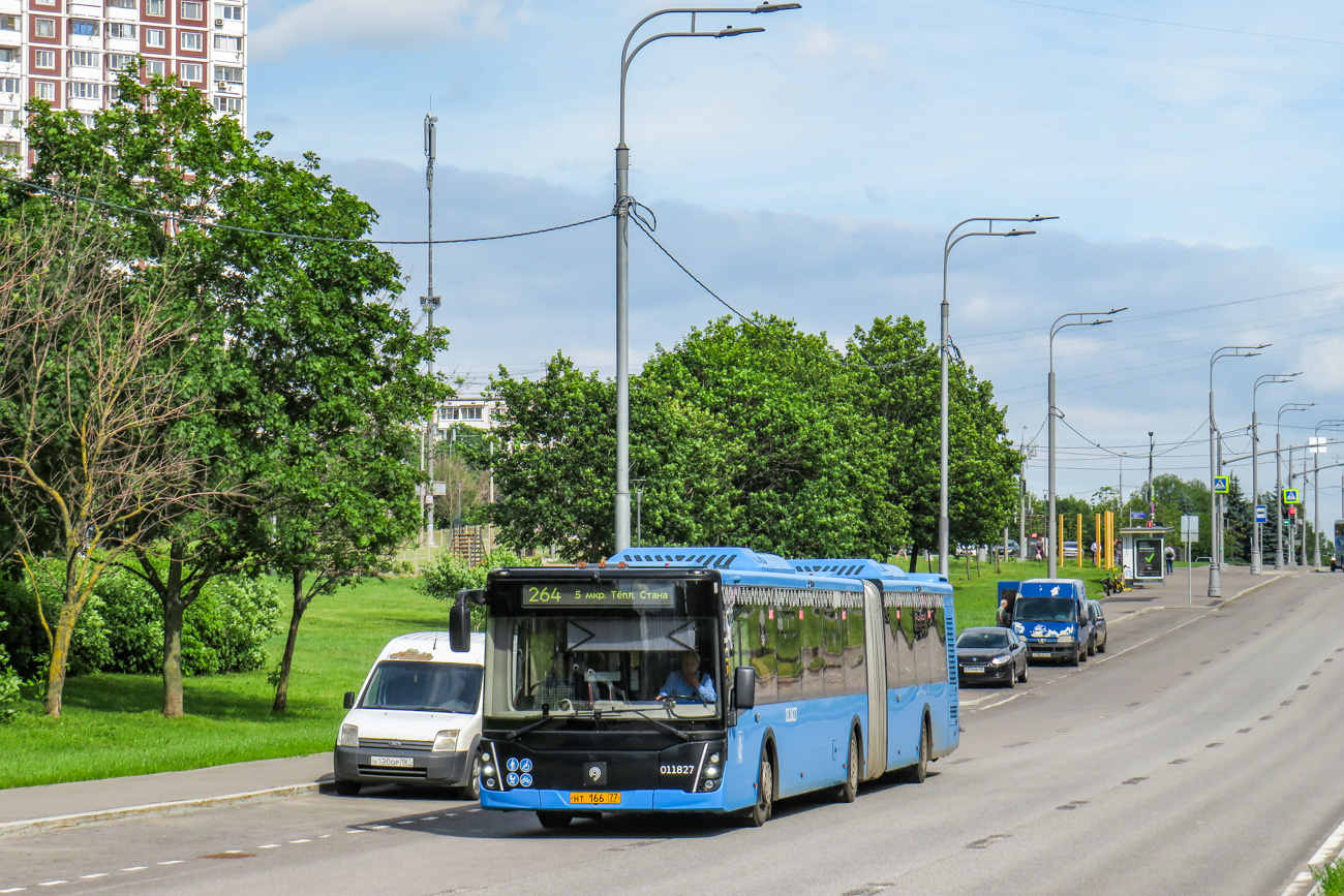 Москва, ЛиАЗ-6213.65 № 011827