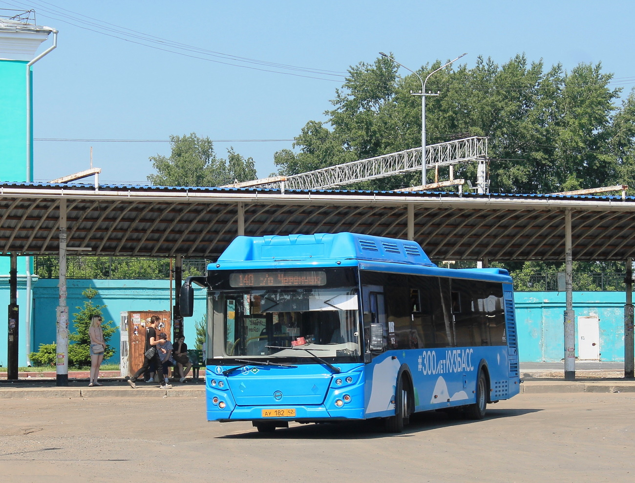 Kemerovo region - Kuzbass, LiAZ-5292.67 (CNG) Nr. 182