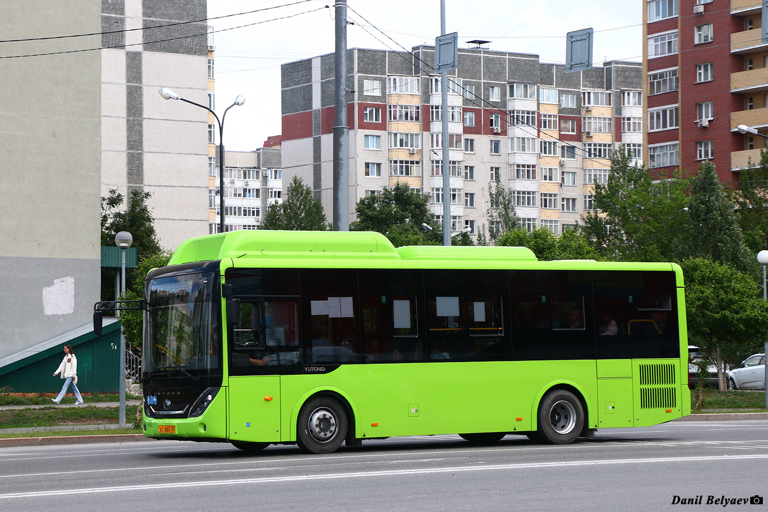 Тюменская область, Yutong ZK6890HGQ № АС 667 72