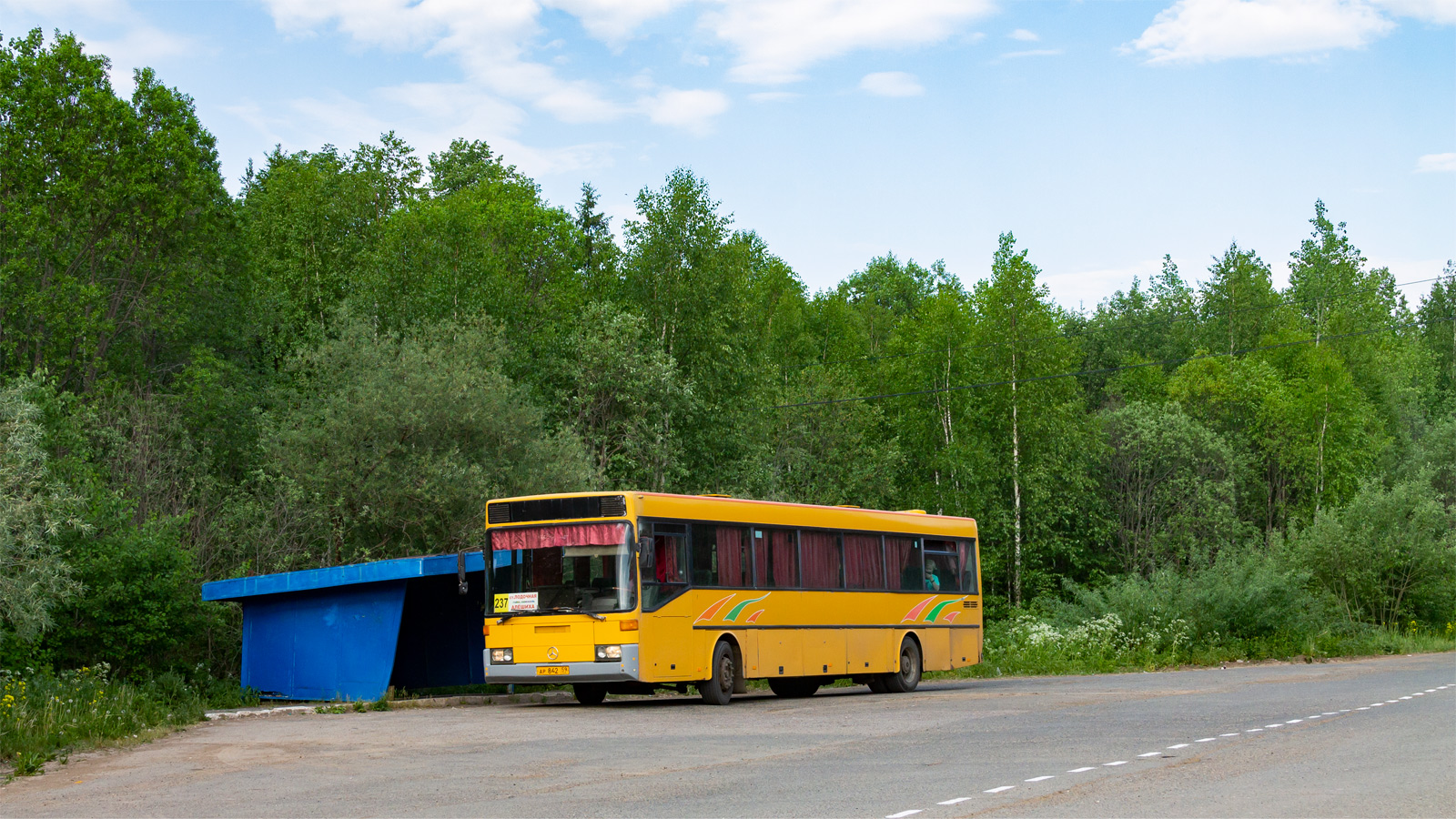 Пермский край, Mercedes-Benz O407 № АР 842 59