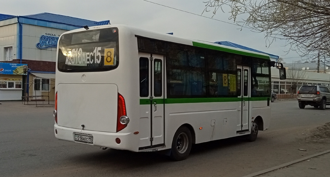 Северо-Казахстанская область, Dongfeng BWC6665GA5 (Qilu/СемАЗ) № 518 AEC 15