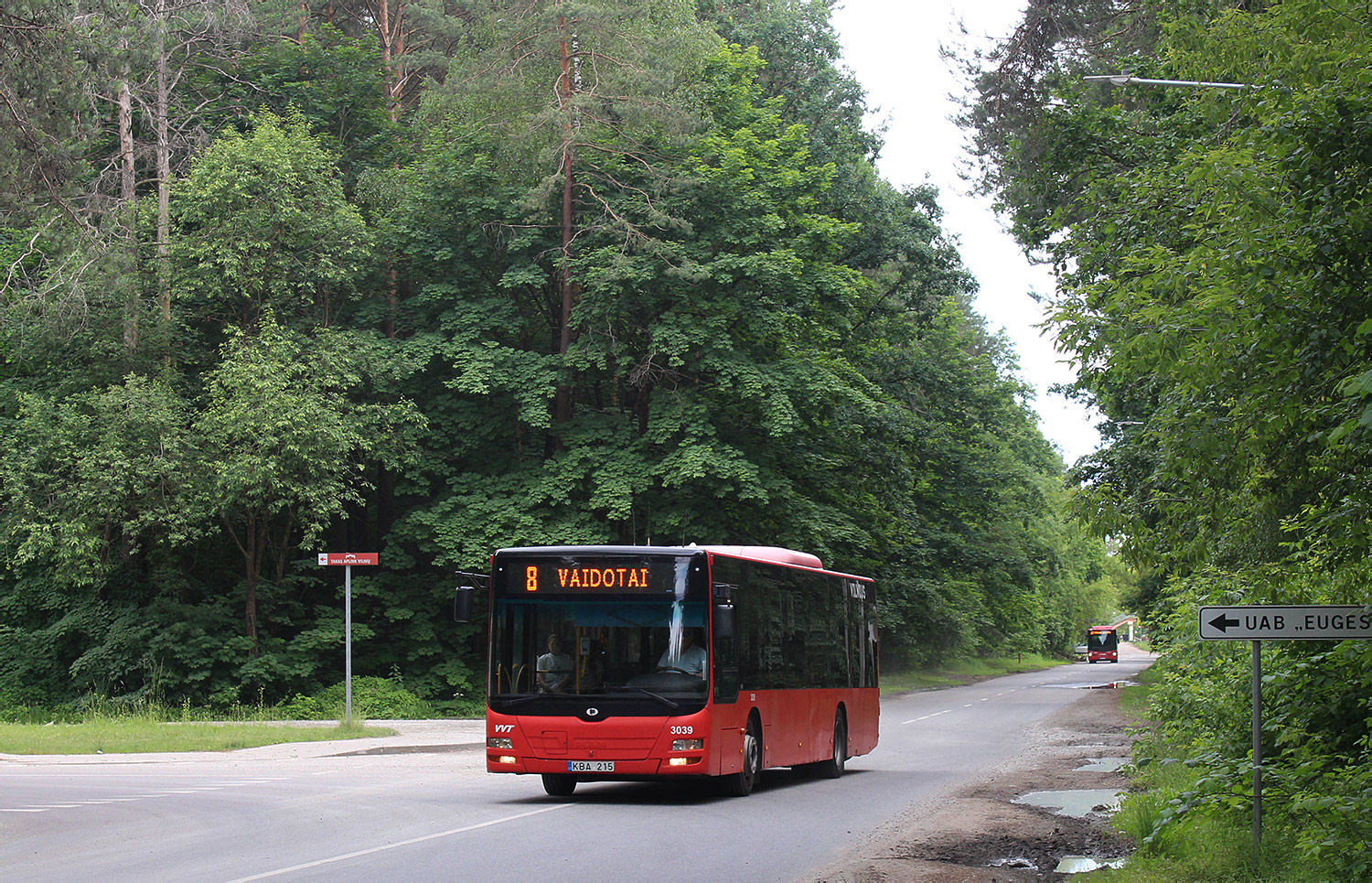 Литва, MAN A21 Lion's City NL273 № 3039