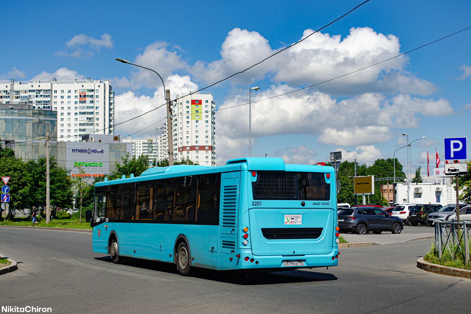 Санкт-Петербург, ЛиАЗ-5292.65 № 3201