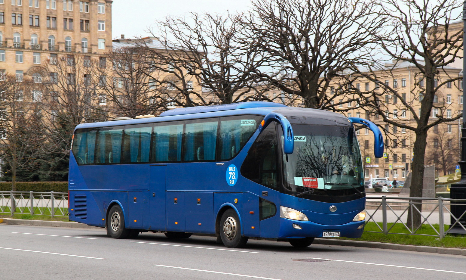 Санкт-Петербург, Yutong ZK6129H № В 978 УЕ 178