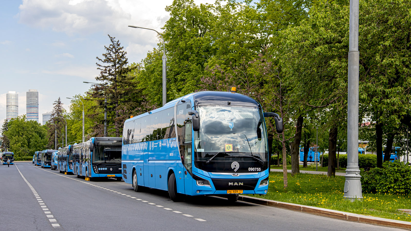 Москва, MAN R07 Lion's Coach RHC444 № 090755