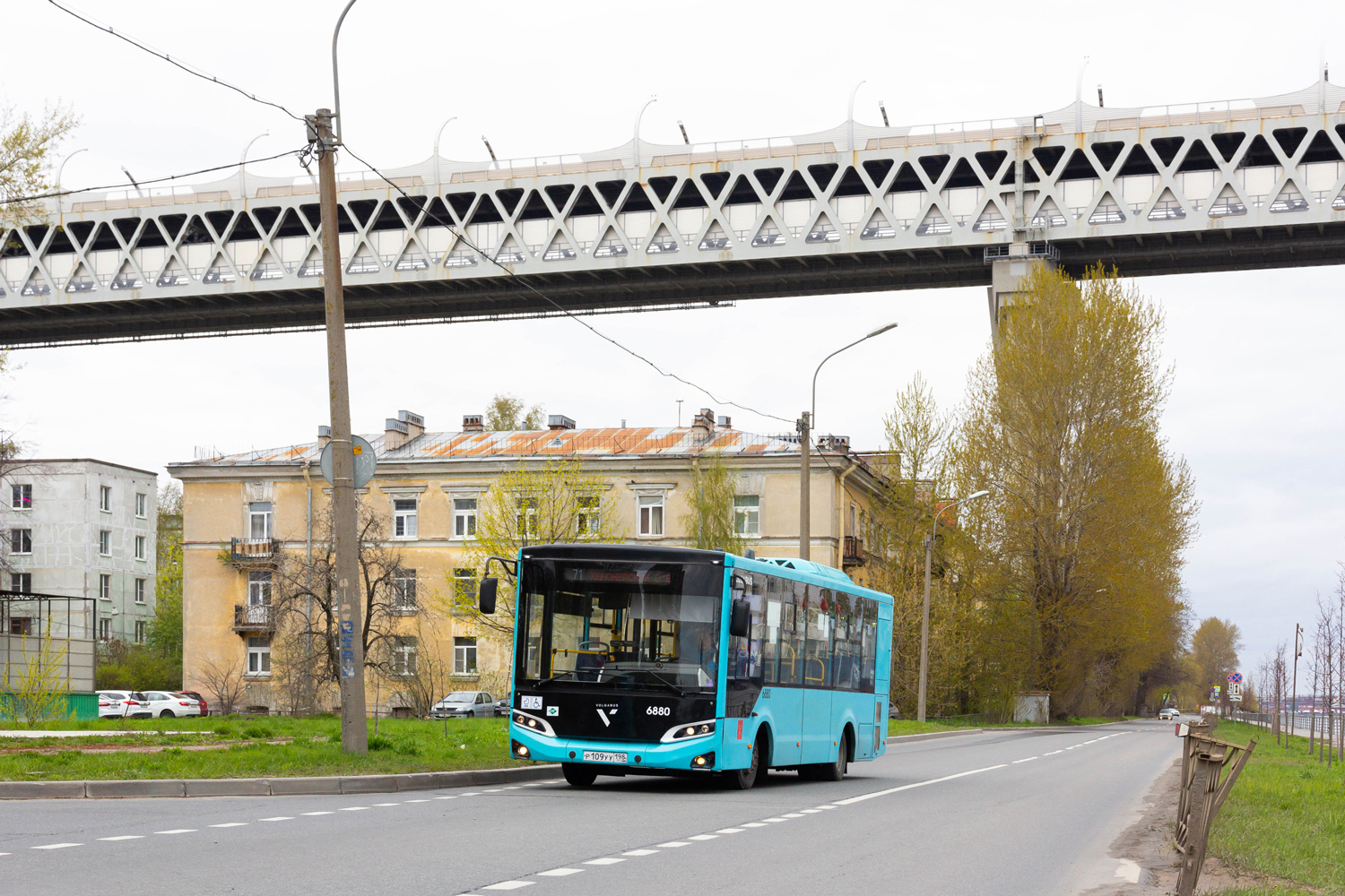 Санкт-Петербург, Volgabus-4298.G4 (LNG) № 6880