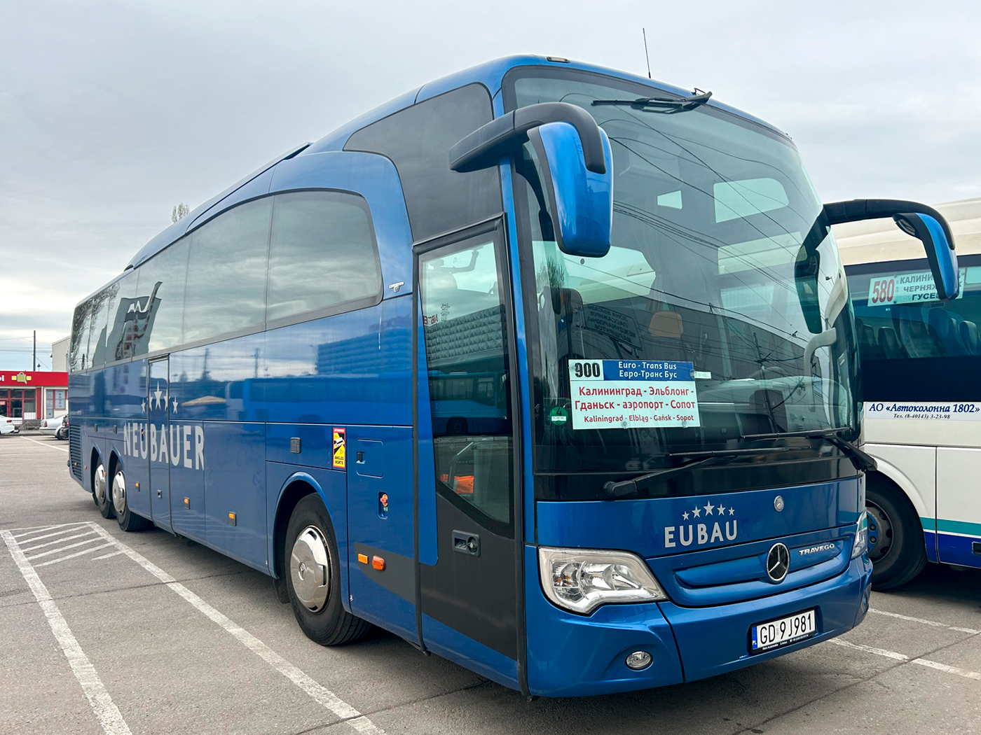 Польша, Mercedes-Benz Travego II M Edition 1 16RHD № GD 9J981