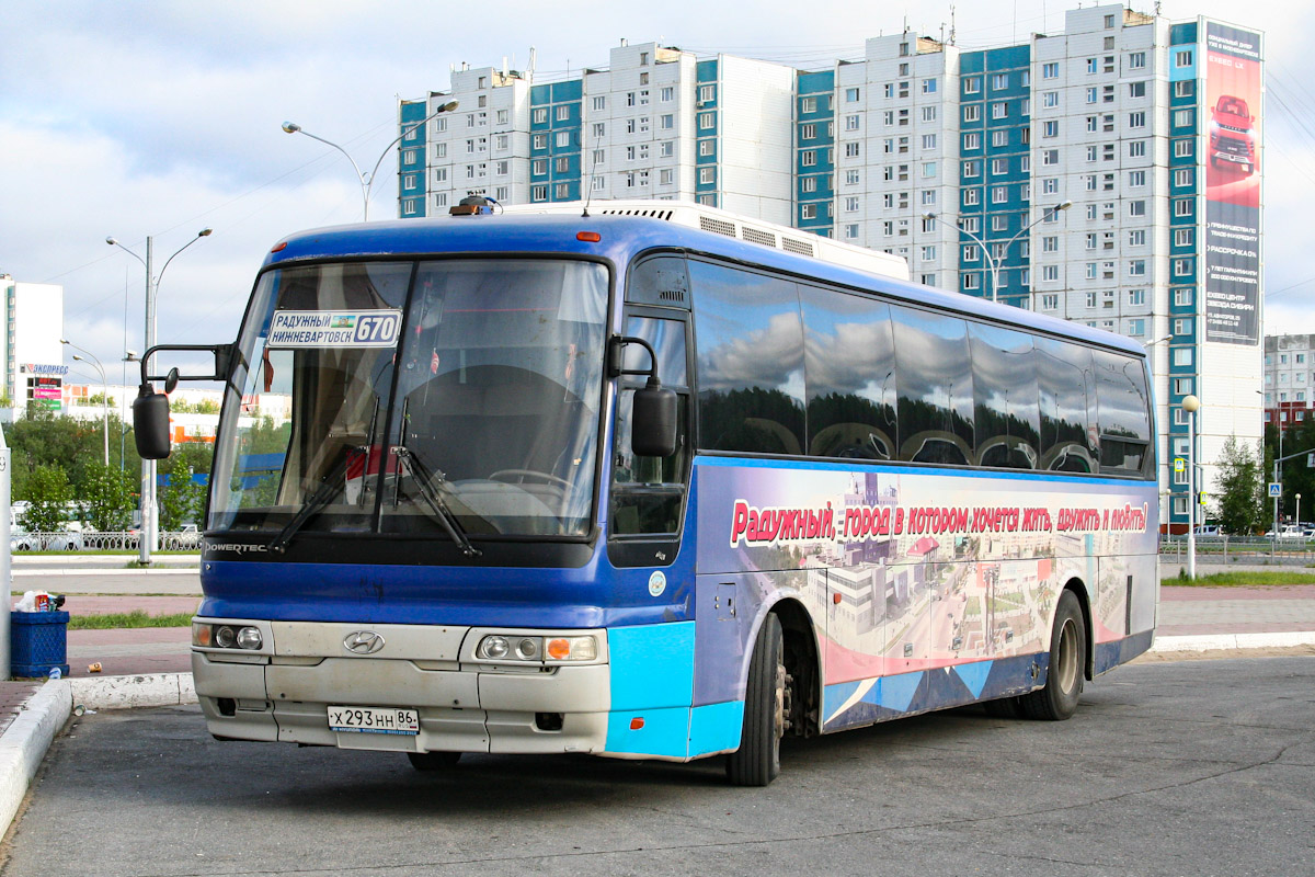 Ханты-Мансийский АО, Hyundai AeroExpress № Х 293 НН 86