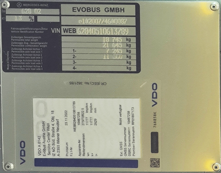 Rakousko, Mercedes-Benz Citaro C2 K č. BN 832 NK