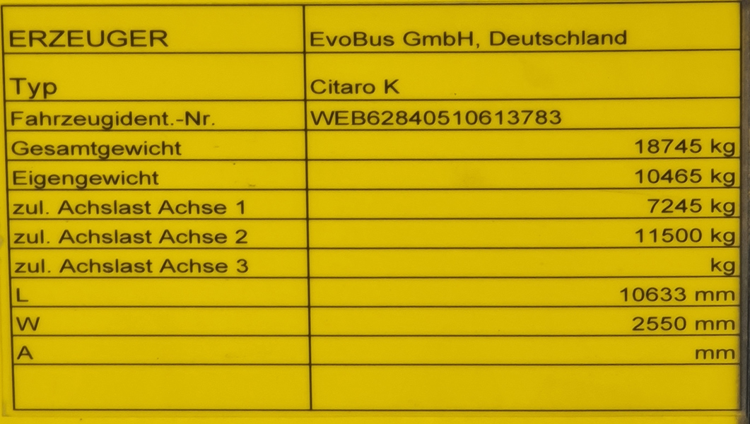 Австрия, Mercedes-Benz Citaro C2 K № 89002
