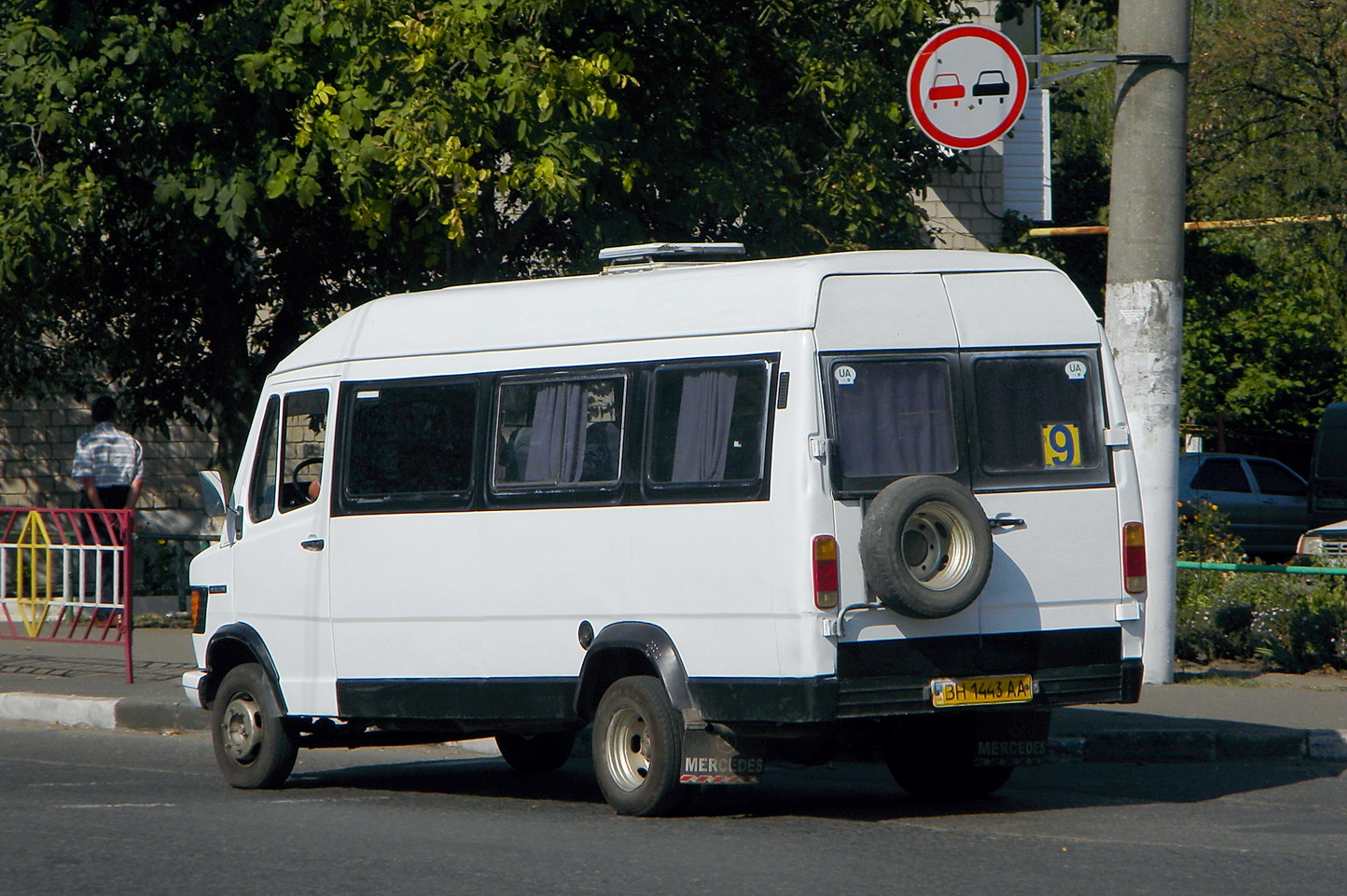 Одесская область, Mercedes-Benz T1 409D № BH 1443 AA