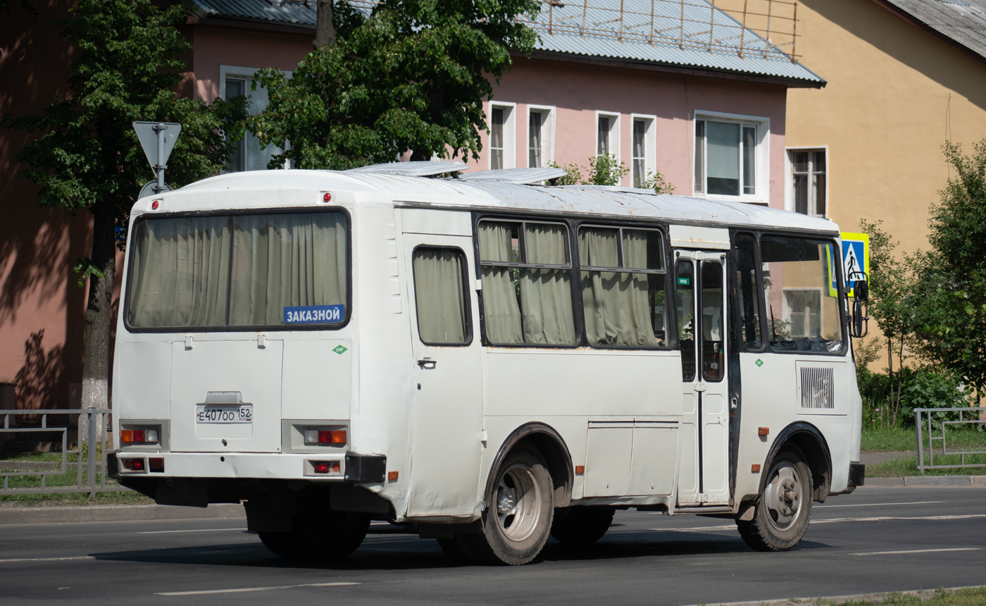 Нижегородская область, ПАЗ-3205-110 № Е 407 ОО 152