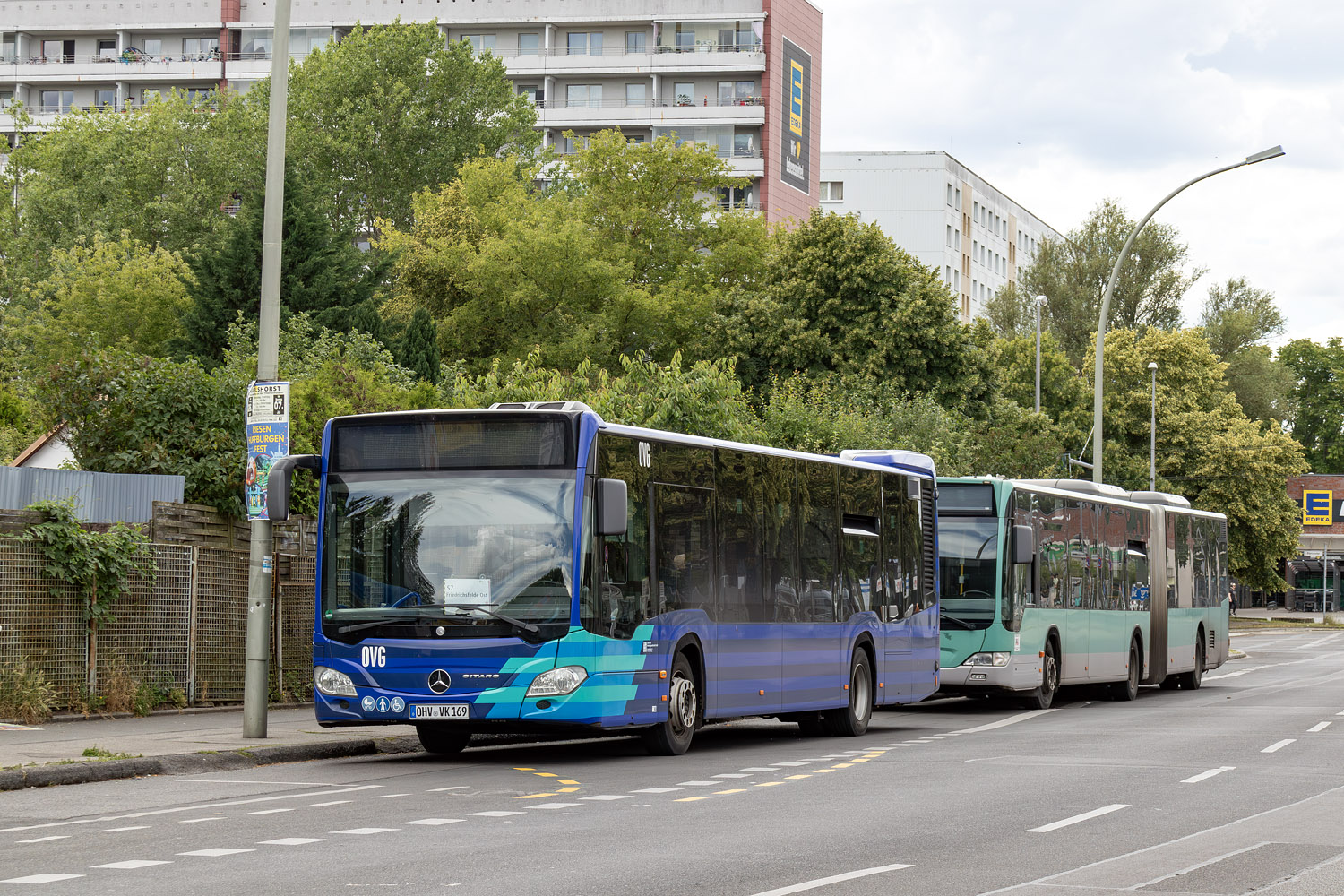 Brandenburg, Mercedes-Benz Citaro C2 № OHV-VK 169; Berlin — SEV · S7/S75 · Wartenberg / Marzahn <> Friedrichsfelde Ost · 14.06.2024 — 17.06.2024