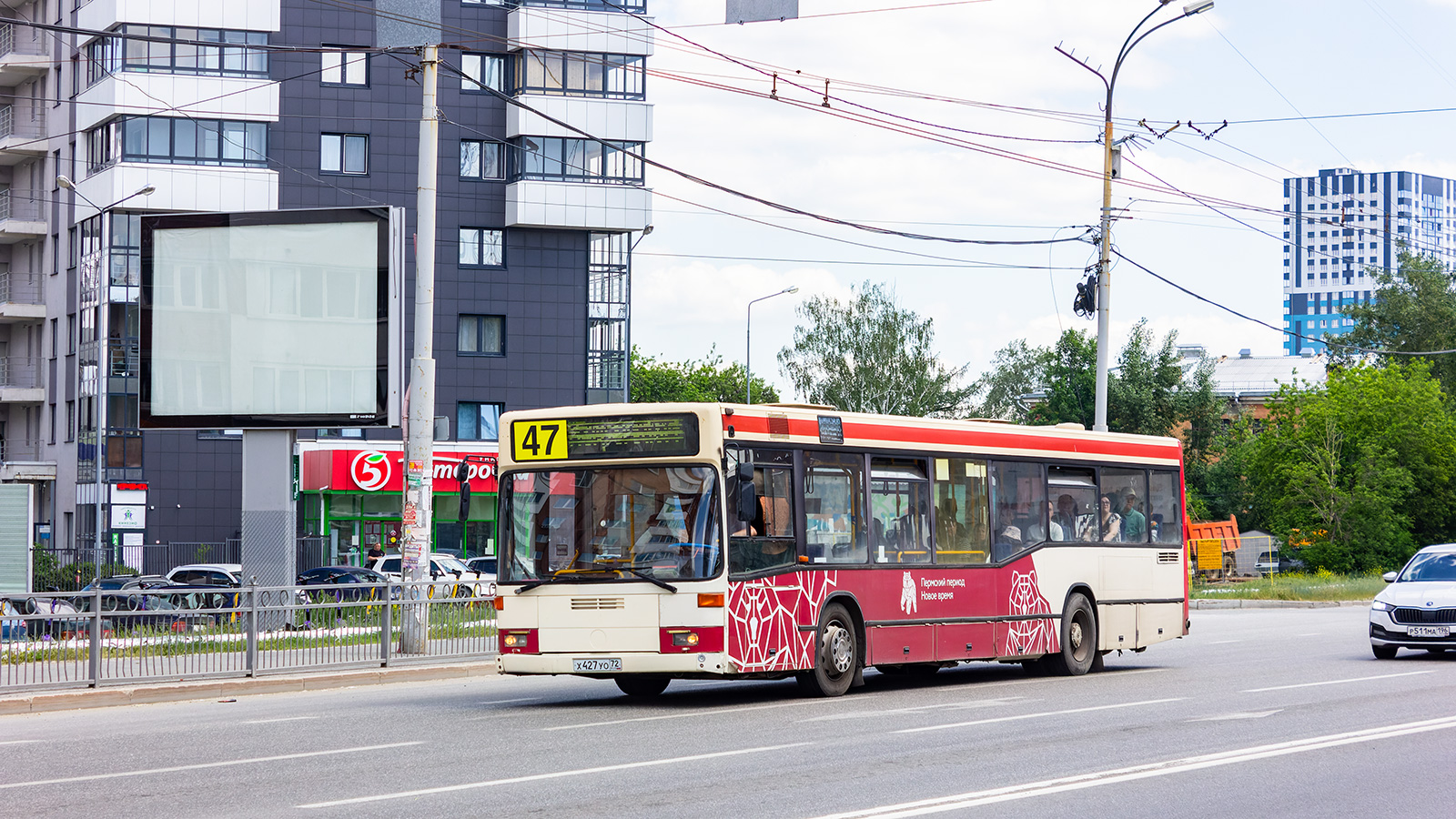 Sverdlovsk region, Mercedes-Benz O405N2 (SAM) Nr. Х 427 УО 72