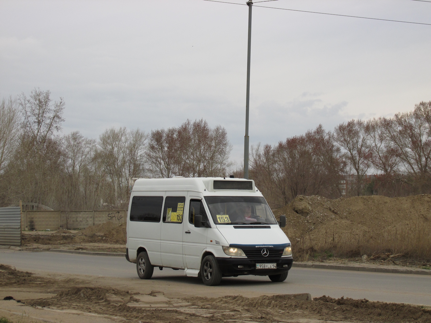 Павлодарская область, Mercedes-Benz Sprinter W901–905 № 958 FLA 14