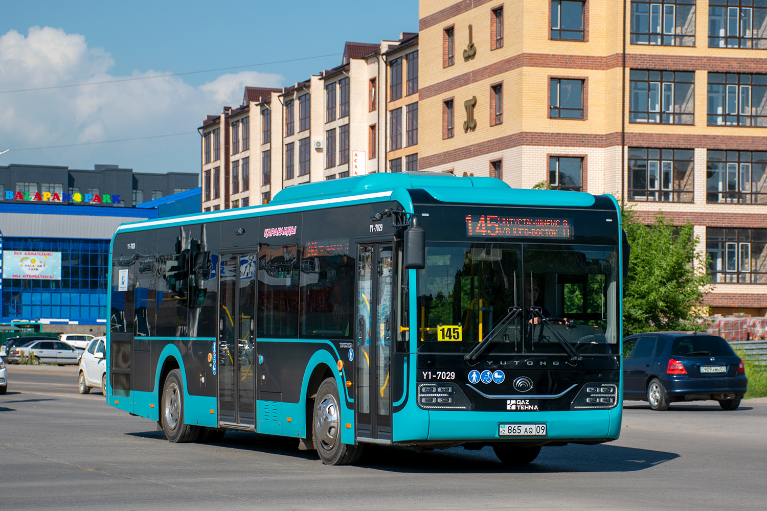 Карагандинская область, Yutong ZK6116HG (QazTehna) № Y1-7029