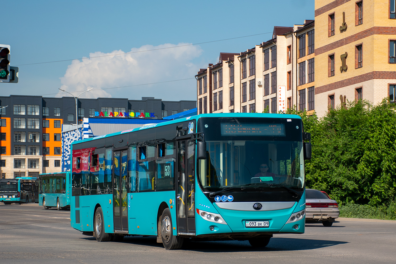 Карагандинская область, Yutong ZK6118HGA (QazTehna) № 093 BK 09