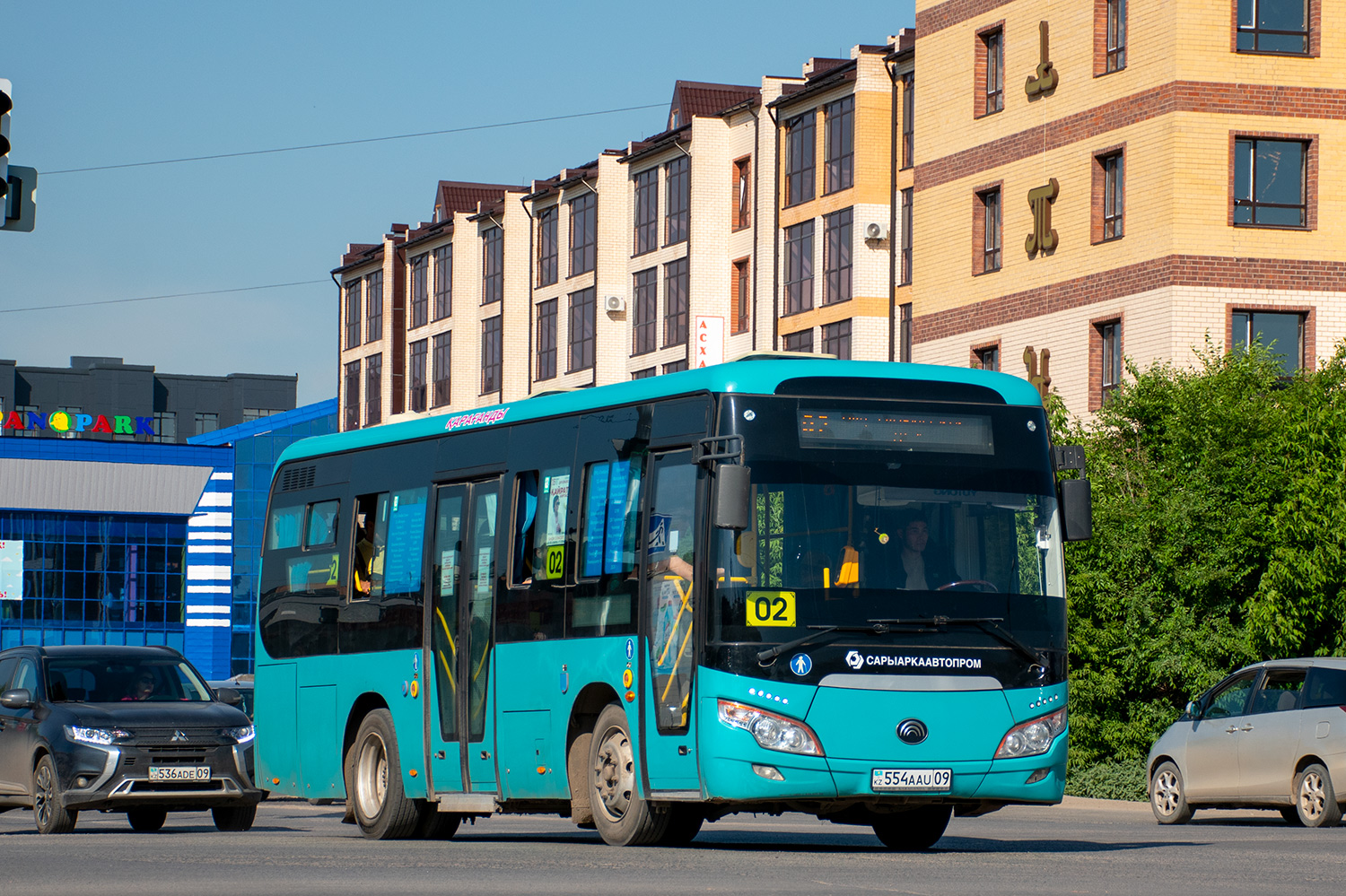 Карагандинская область, Yutong ZK6852HG (СарыаркаАвтоПром) № 554 AAU 09