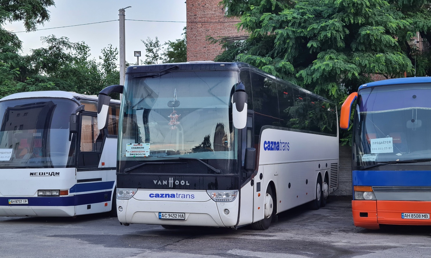 Волынская область, Van Hool TX16 Acron № AC 9432 HA