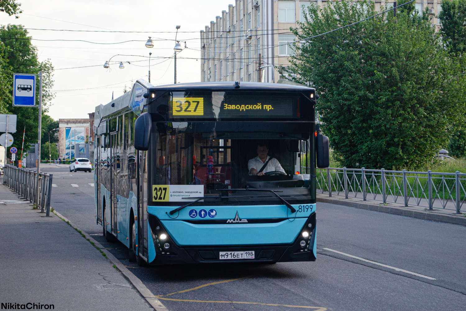 Санкт-Петербург, МАЗ-303.065 № 8199