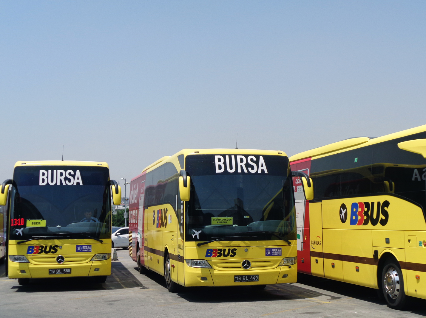 Турция, Mercedes-Benz Tourismo II 15RHD № 16 BL 449