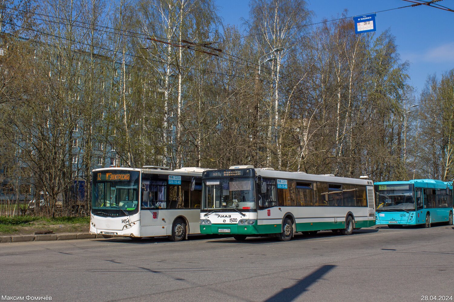 Санкт-Петербург, ЛиАЗ-5292.60 № 1500