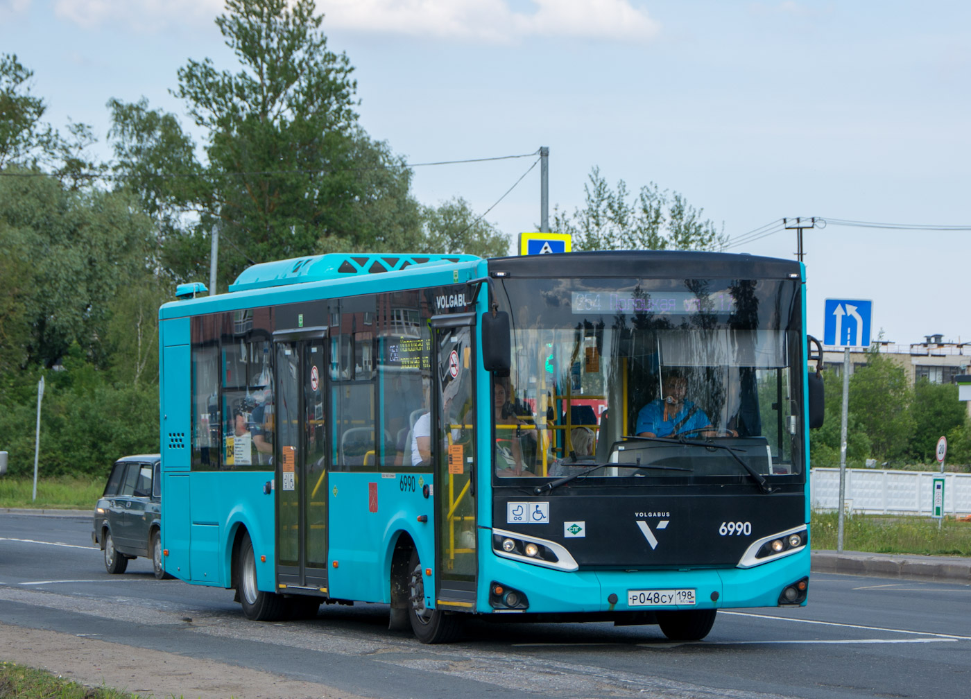 Санкт-Петербург, Volgabus-4298.G4 (LNG) № 6990