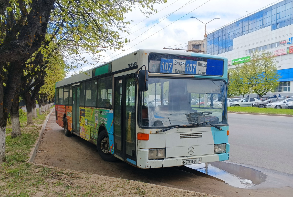 Уладзімірская вобласць, Mercedes-Benz O405N № Н 701 МР 33