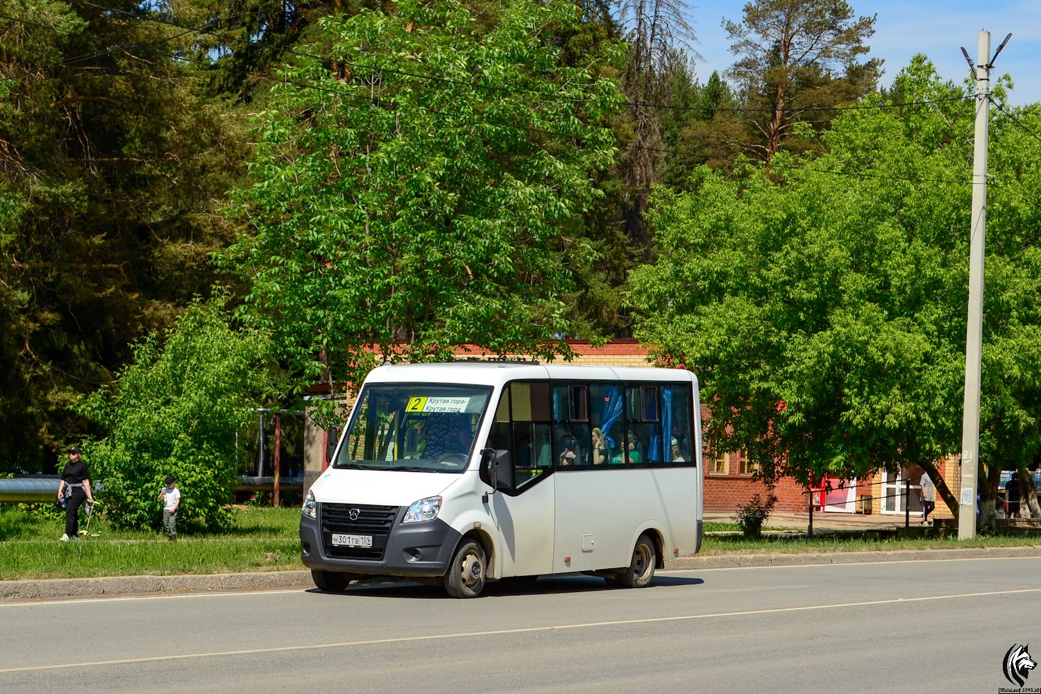 Пермский край, ГАЗ-A64R45 Next № Н 301 ТВ 159