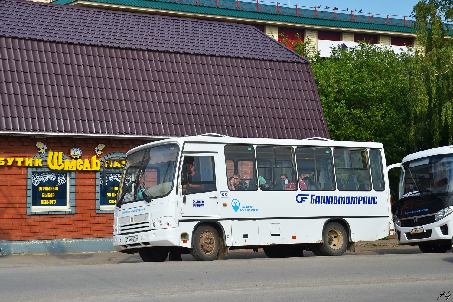 Башкортостан, ПАЗ-320302-08 № 4752