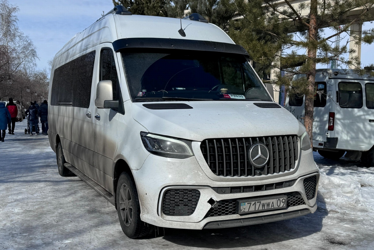 Карагандинская область, Mercedes-Benz Sprinter W907 316CDI № 717 WWA 09