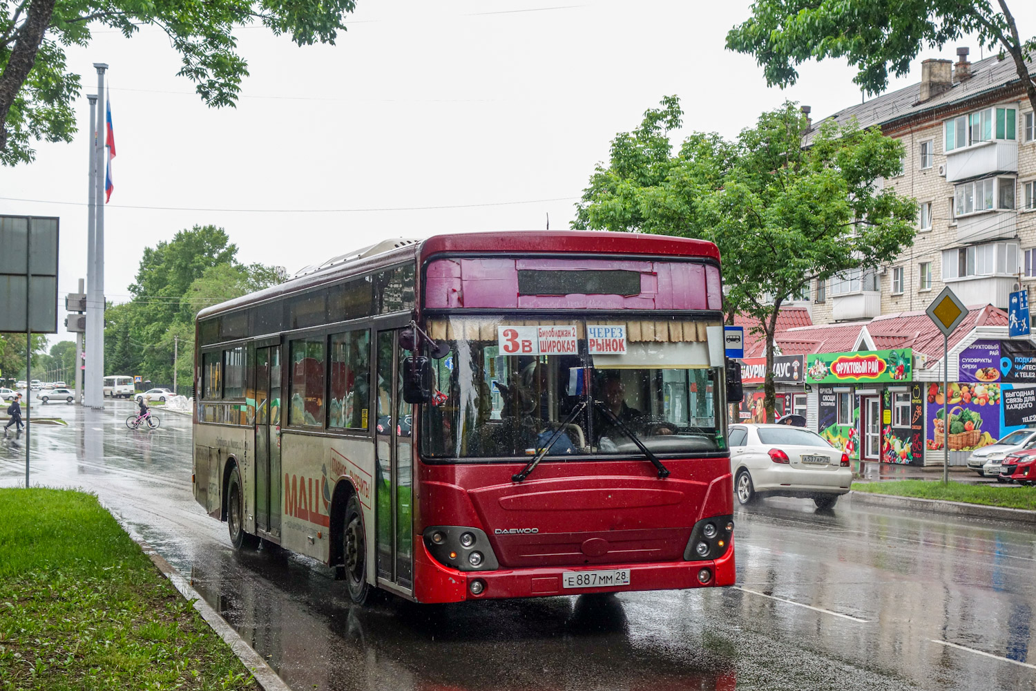 Еврейская автономная область, Daewoo BC212MA № Е 887 ММ 28