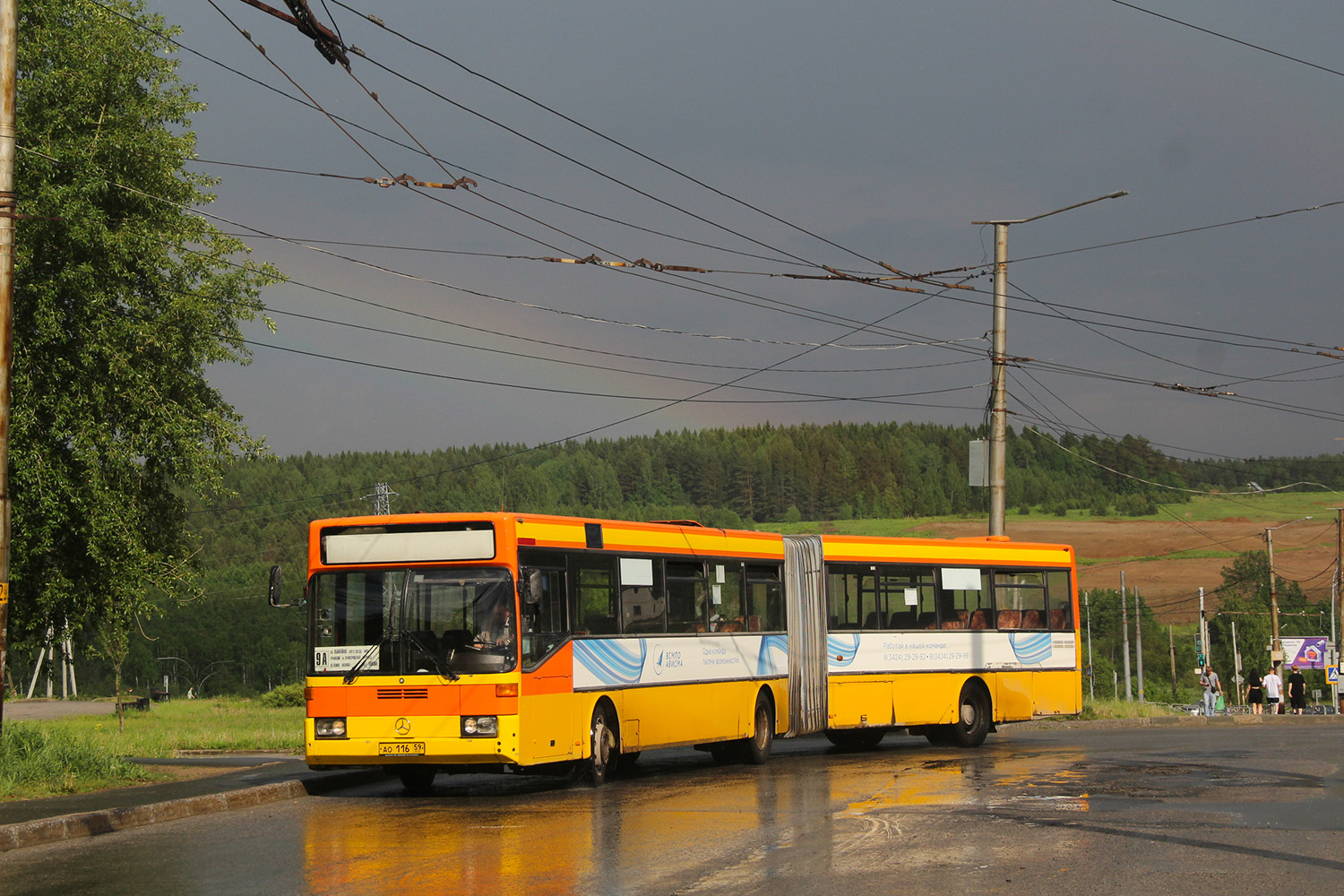 Пермский край, Mercedes-Benz O405G № АО 116 59