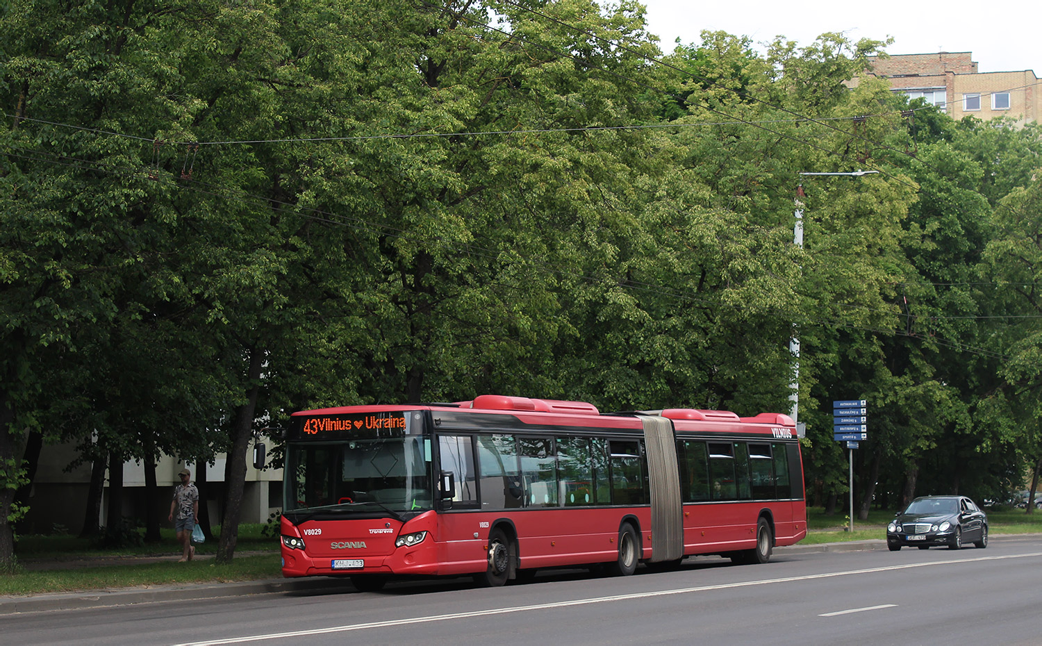 Литва, Scania Citywide LFA № V8029