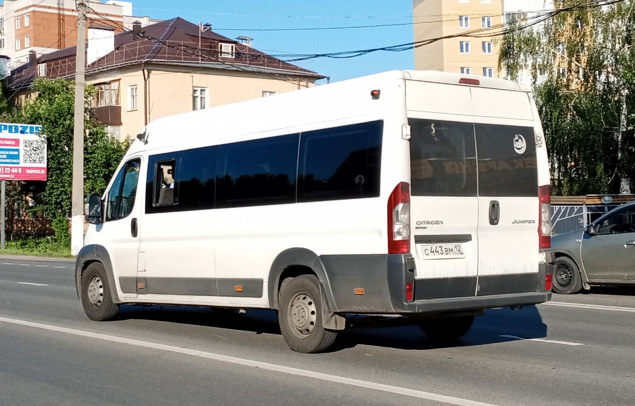 Марий Эл, Нижегородец-2227W (Citroёn Jumper) № С 443 ВМ 12