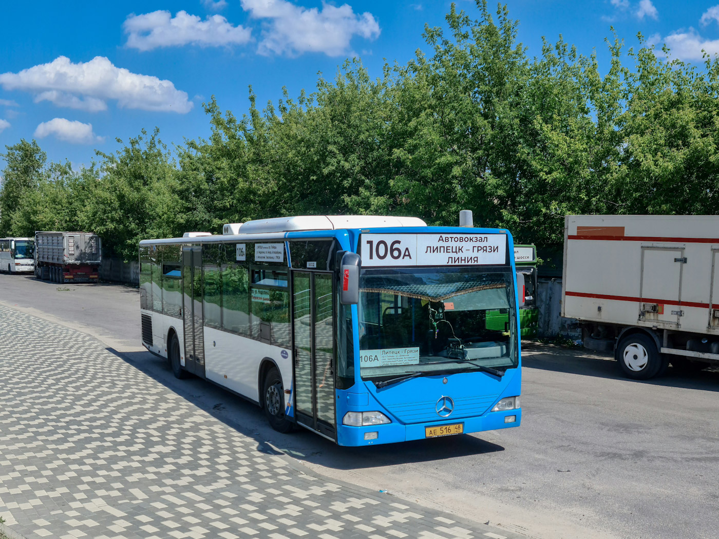 Липецкая область, Mercedes-Benz O530 Citaro № АЕ 516 48