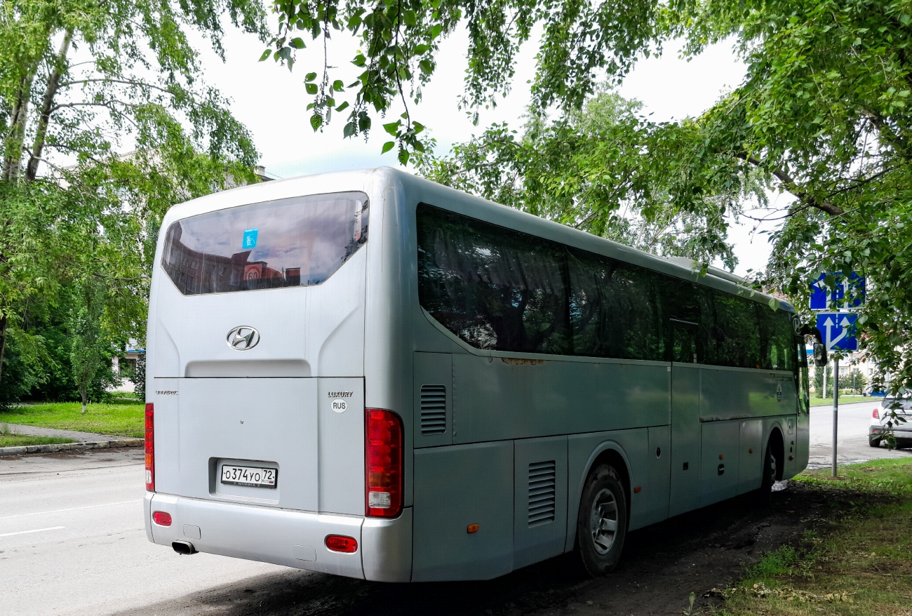 Тюменская область, Hyundai Universe Space Luxury № О 374 УО 72 Тюменская область, Hyundai Universe Space Luxury № О 374 УО 72