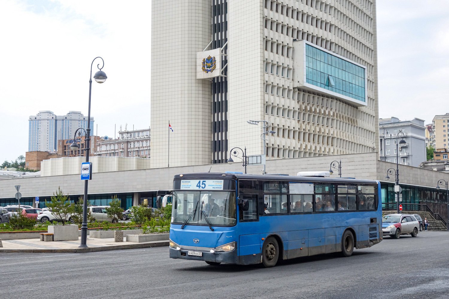 Приморский край, Daewoo New BS106 № Н 409 НУ 27