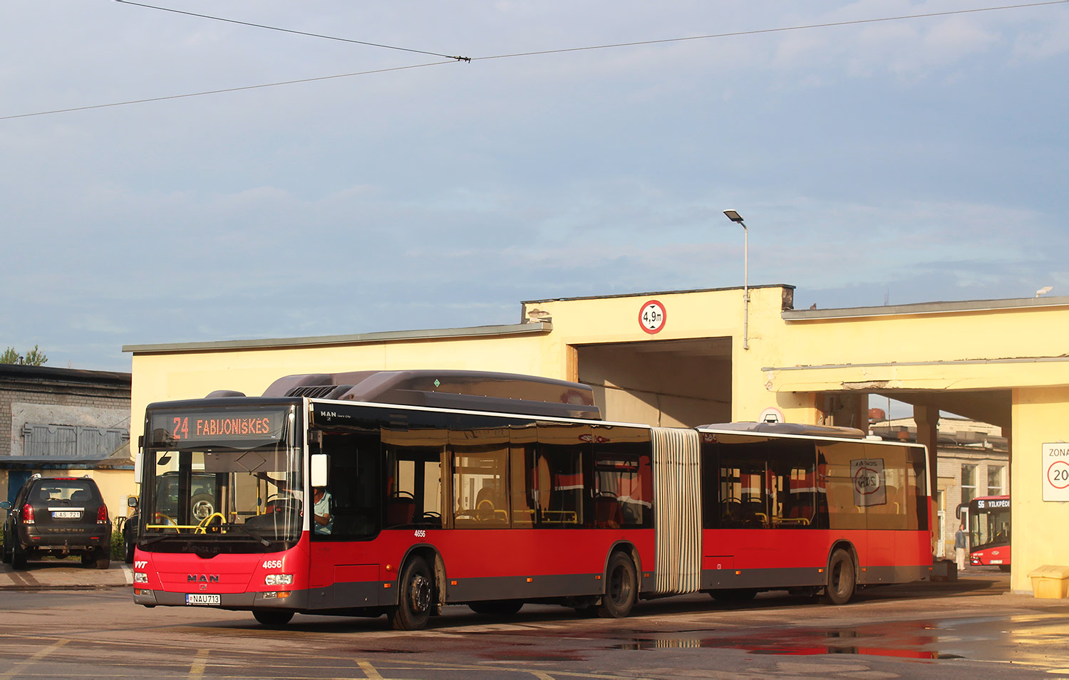 Литва, MAN A23 Lion's City G NG273 LPG № 4656