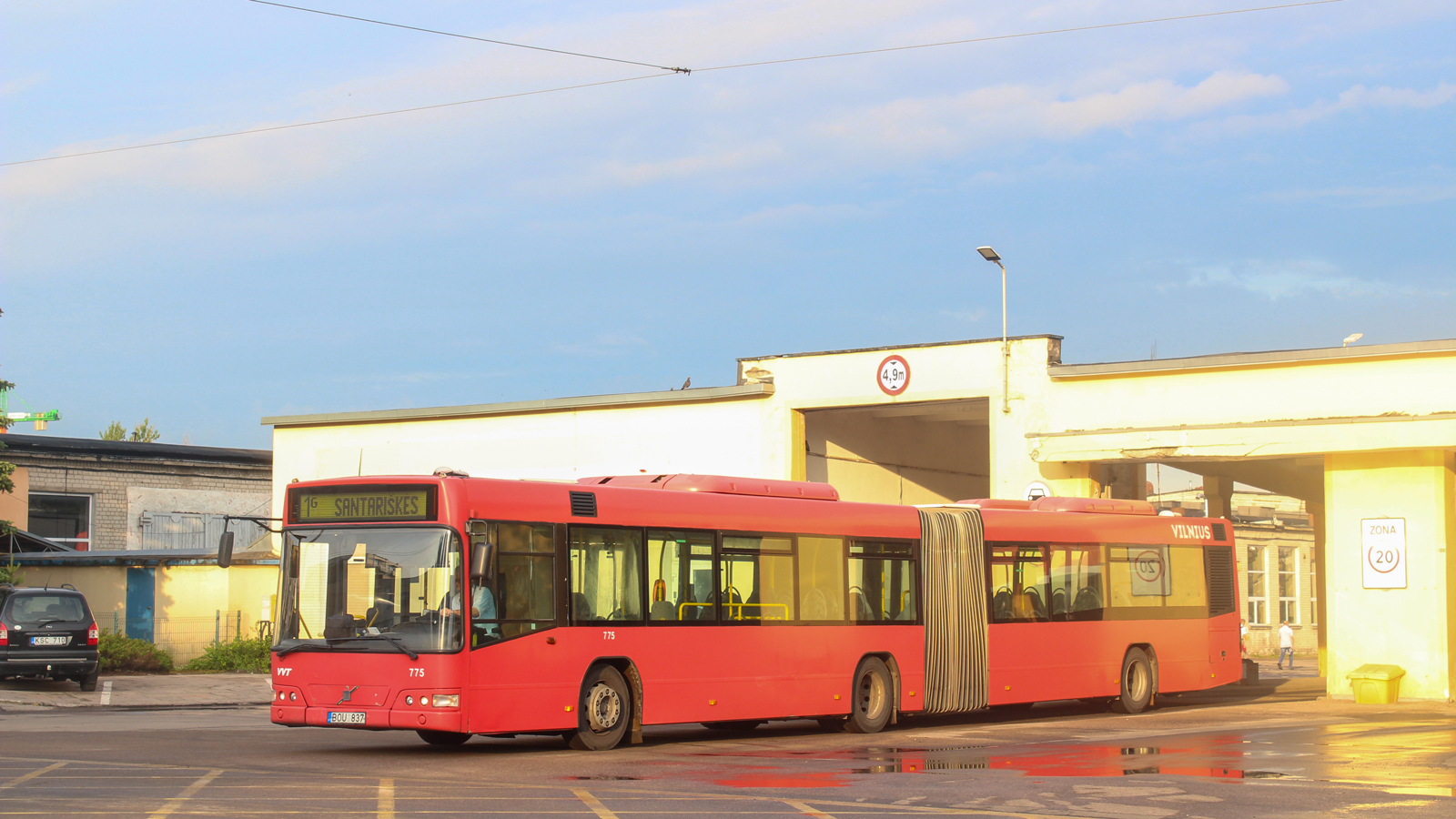 Литва, Volvo 7700A № 775