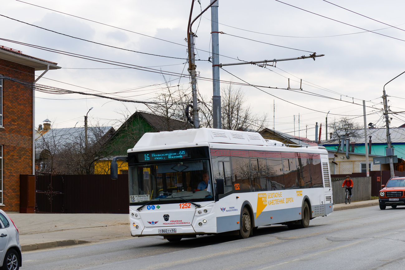 Ryazanská oblast, LiAZ-5292.67 (CNG) č. 1252