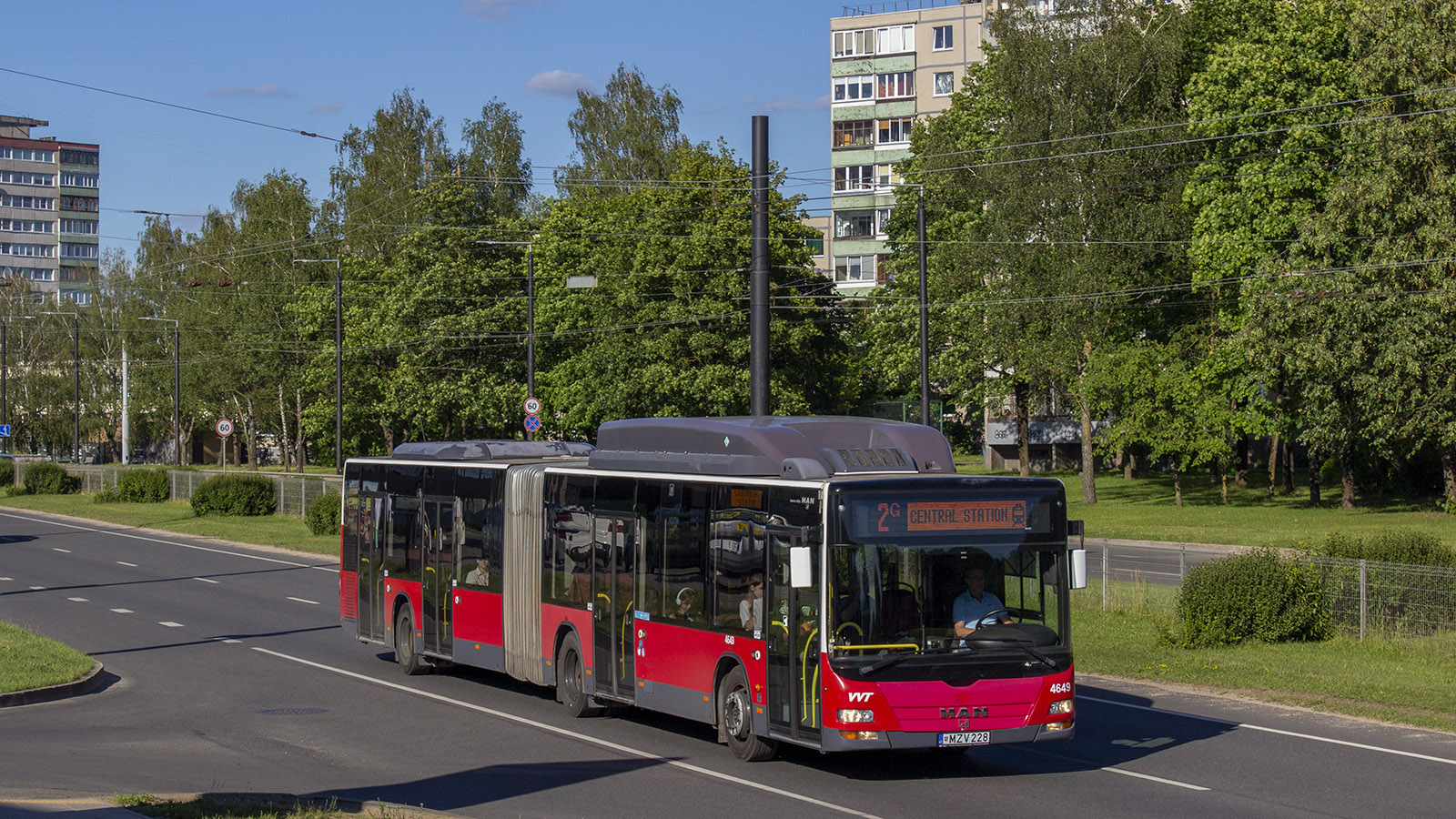 Литва, MAN A23 Lion's City G NG273 LPG № 4649