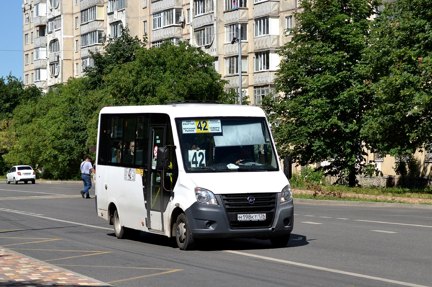 Ставропольский край, ГАЗ-A64R42 Next № М 198 КТ 126