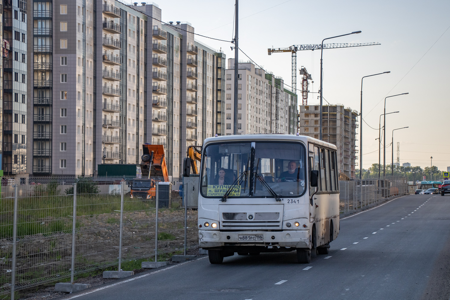 Санкт-Петербург, ПАЗ-320402-05 № Н 881 РС 198