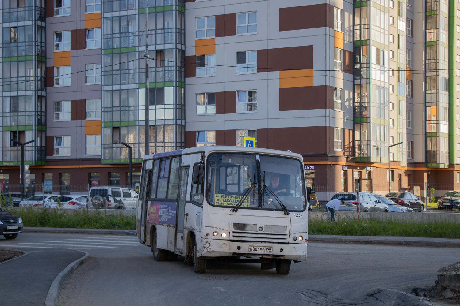 Санкт-Петербург, ПАЗ-320402-05 № Н 881 РС 198