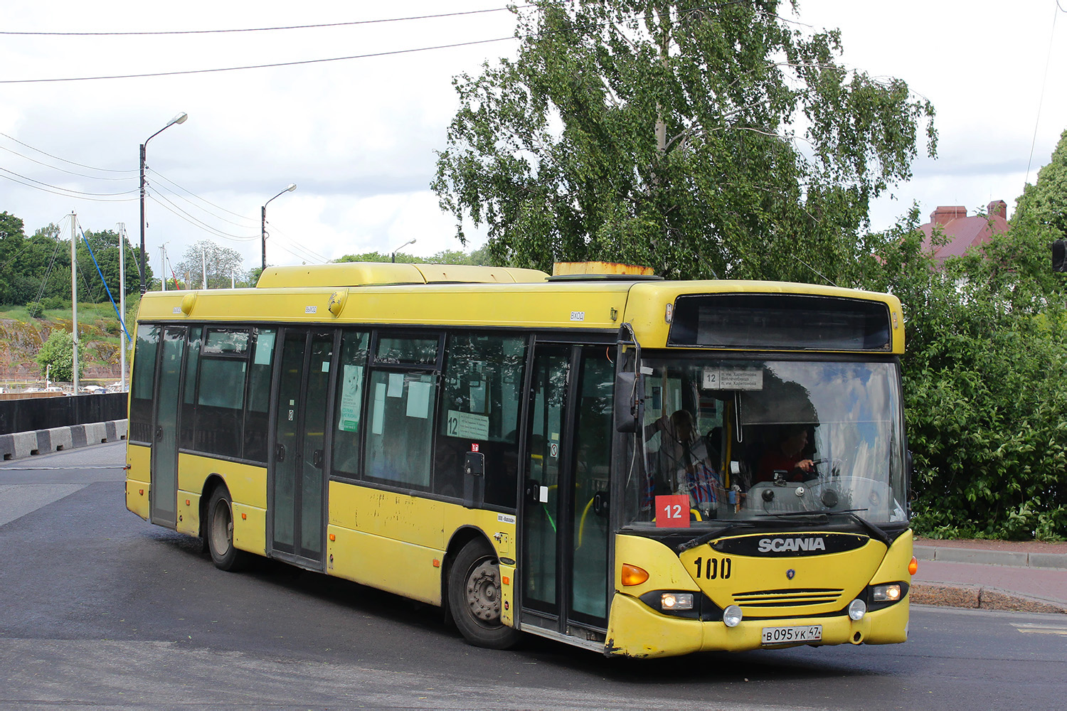 Ленинградская область, Scania OmniLink I (Скания-Питер) № 100