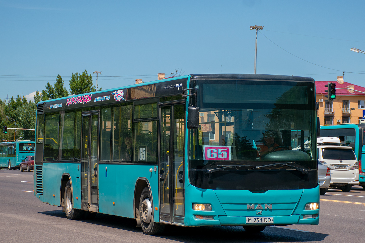 Карагандинская область, MAN A78 Lion's City LE EL283 № M 391 DD