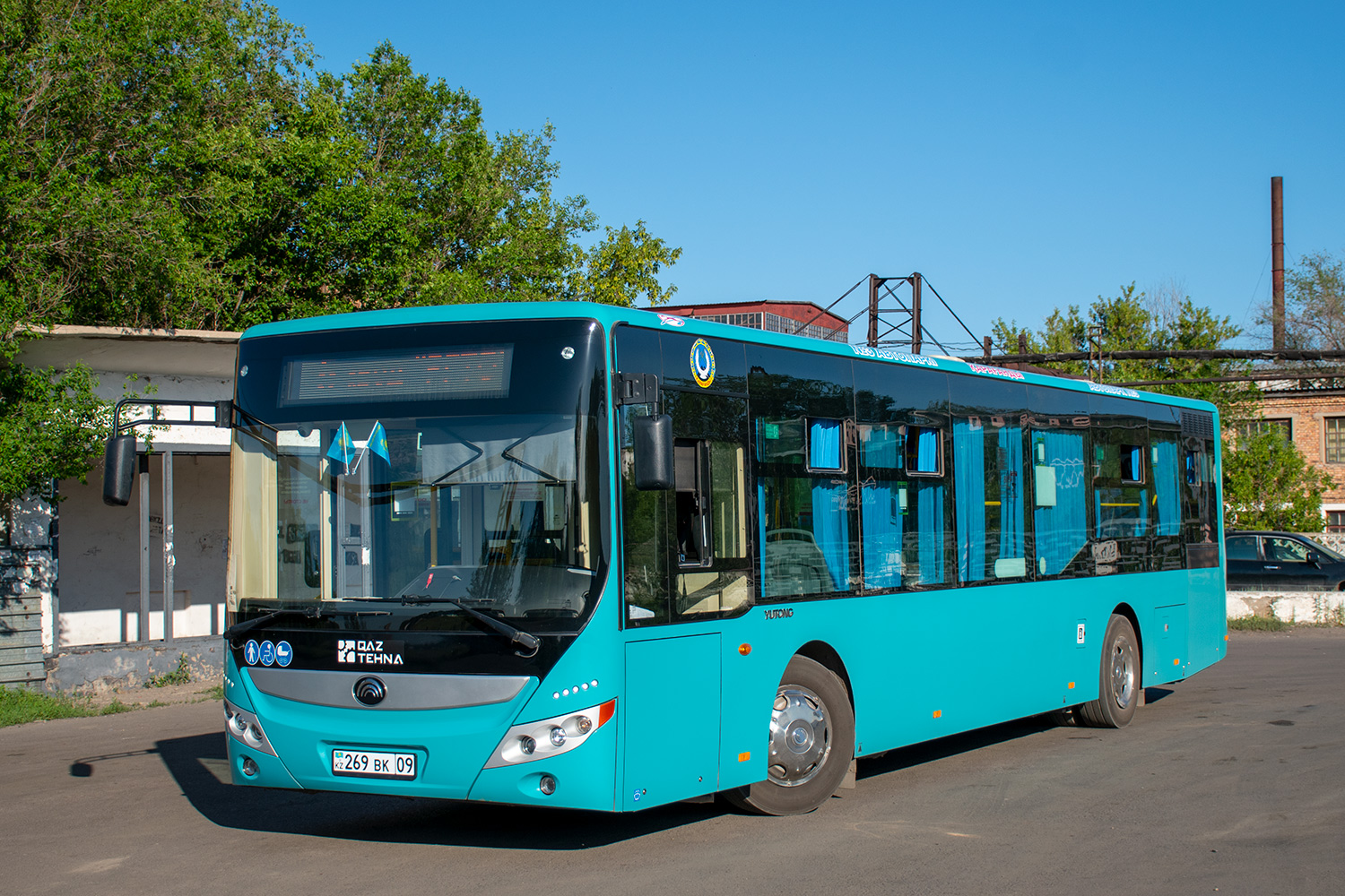 Карагандинская область, Yutong ZK6118HGA (QazTehna) № 269 BK 09